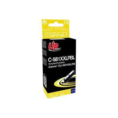 Cartouche compatible Canon CLI-581XXL - bleu photo - Uprint