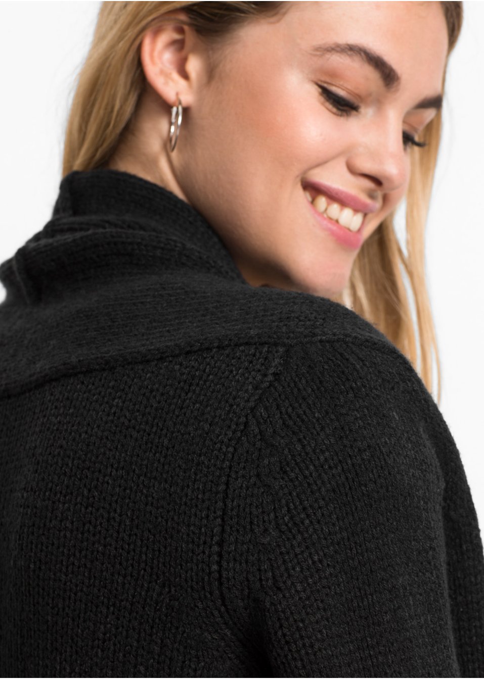 Gilet long en maille