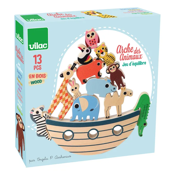 Vilac Jeu d'équilibre arche des animaux - Ingela P.Arrhenius