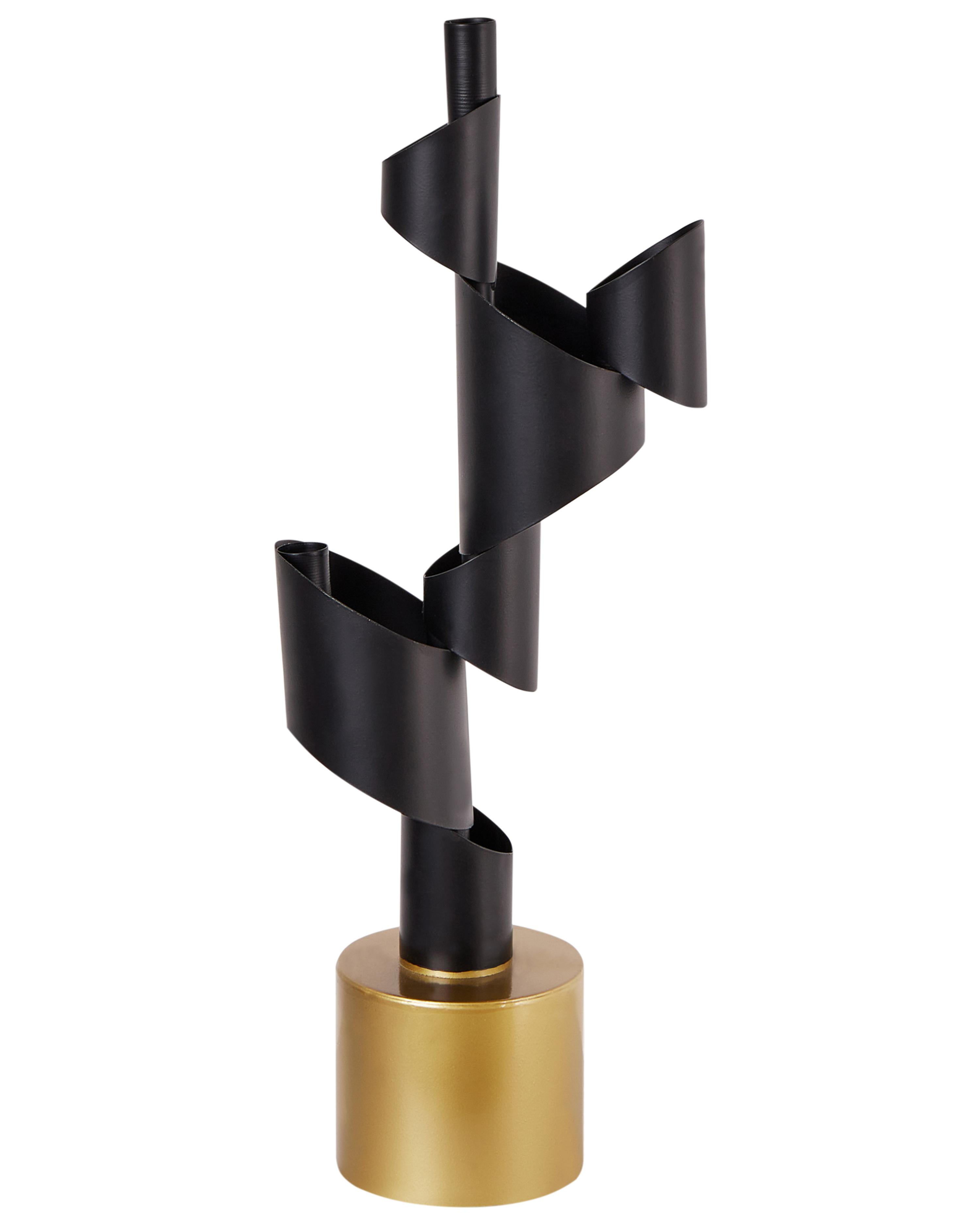 Kaarshouder AMILLY Metaal 51 cm Zwart