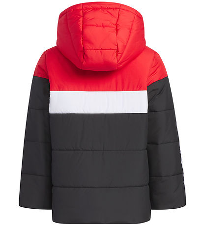 adidas Performance Steppjacke - LK Pad JKT - Schwarz/Rot/Weiß