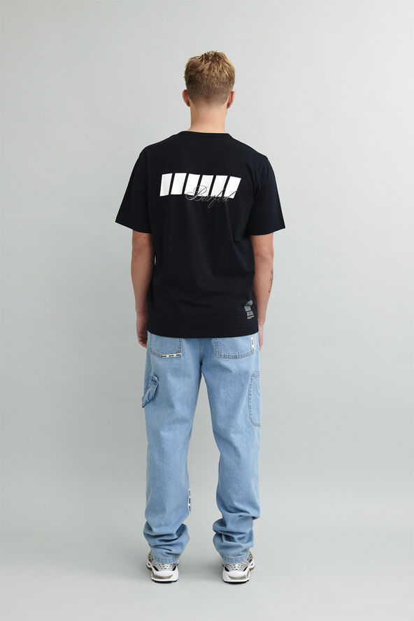Barfod Squares short sleeve t-shirt Organic Black