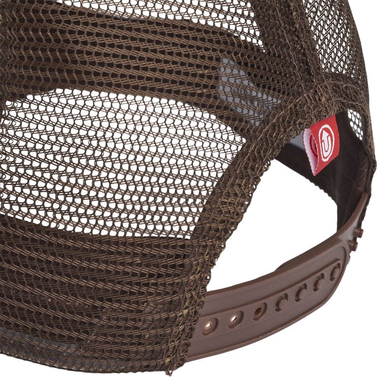 UPFRONT MAPLE A-Shape Trucker Cap Brown