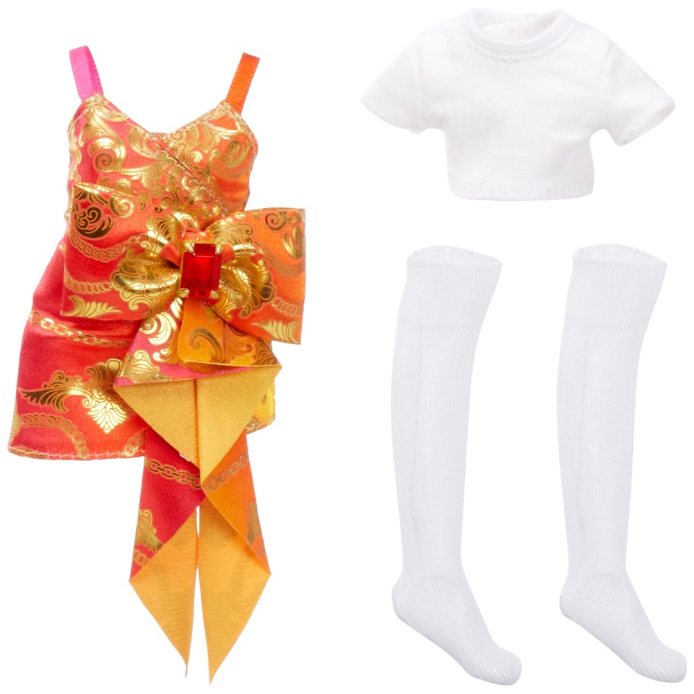 Rainbow High Junior High Special Edition Laurel De'Vious Puppe Orange