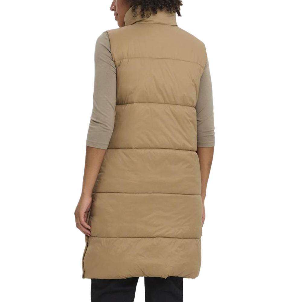 Vero Moda Doudoune sans manche Marron Femme Vero Moda Muppsala