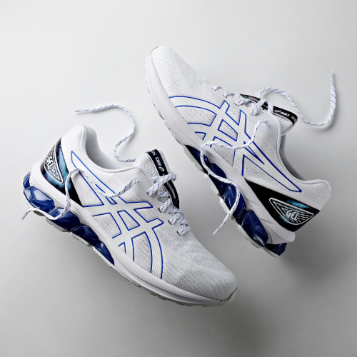 Baskets Gel Quantum 180 VII 1201A883 White Illusion Blue