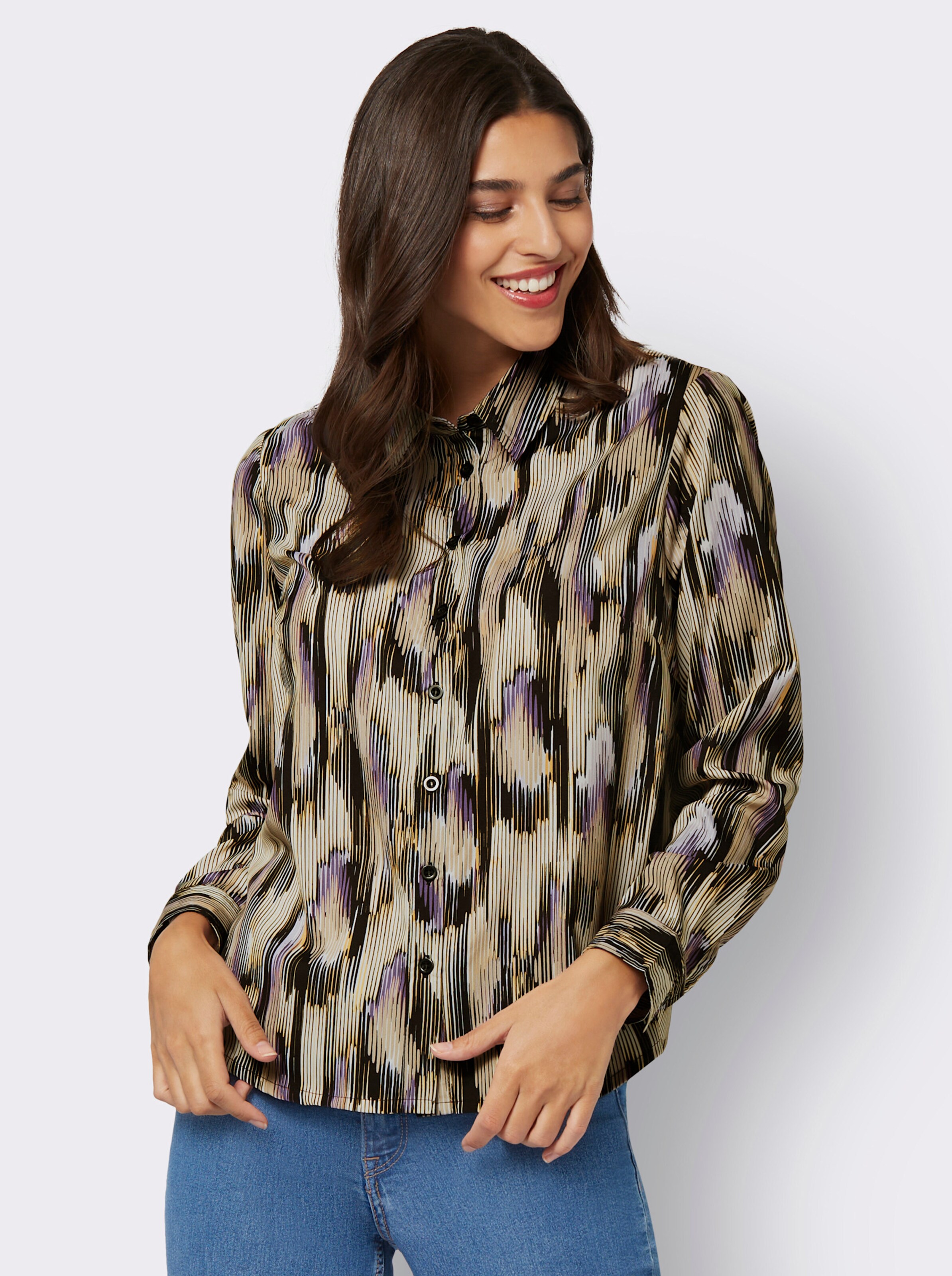 Hemdbluse in pflegeleichter Qualität