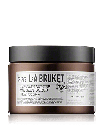 L:A BRUKET Cleansing 226 Sea Salt Scrub Spruce 420g