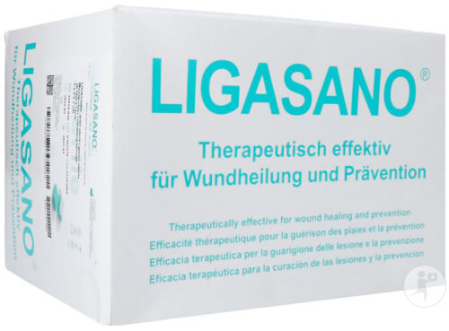 Haromed Ligasano Éponges Pour l'Élimination Des Plaies 5x5x2cm 30 Pièces