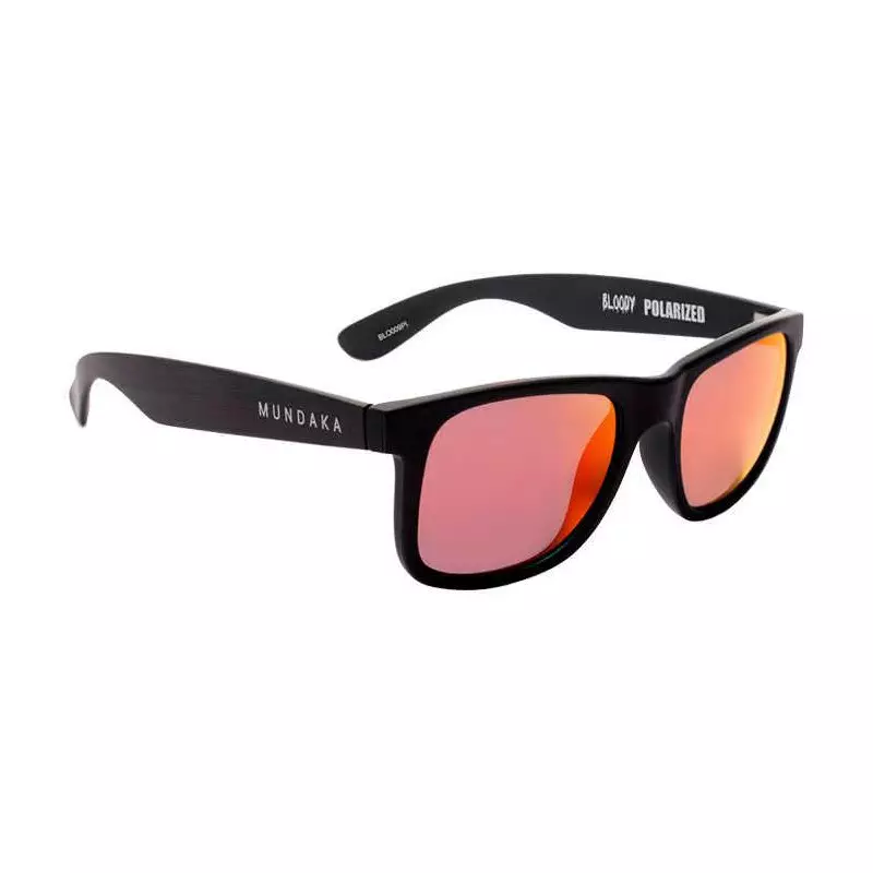 Lunettes de soleil MUNDAKA Bloody Matte Gray Mahogany