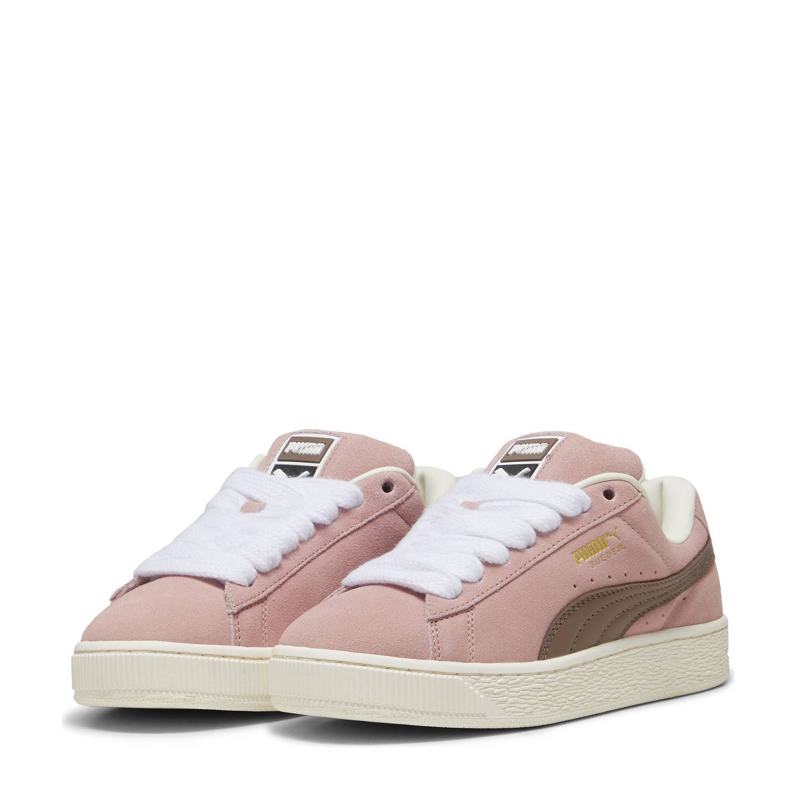 Puma Suede XL  sneakers oudroze/bruin
