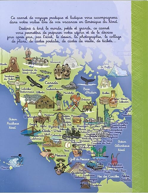 CARNET DE VOYAGES AMERIQUE NORD ET CENTRALE