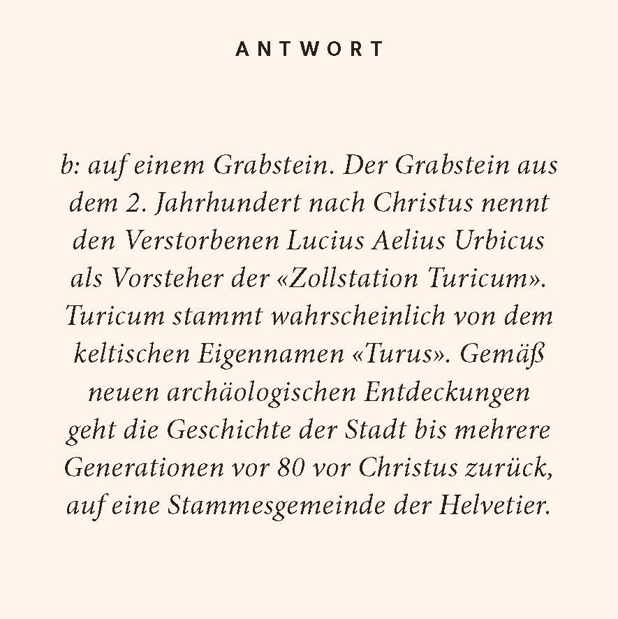Zürich-Quiz