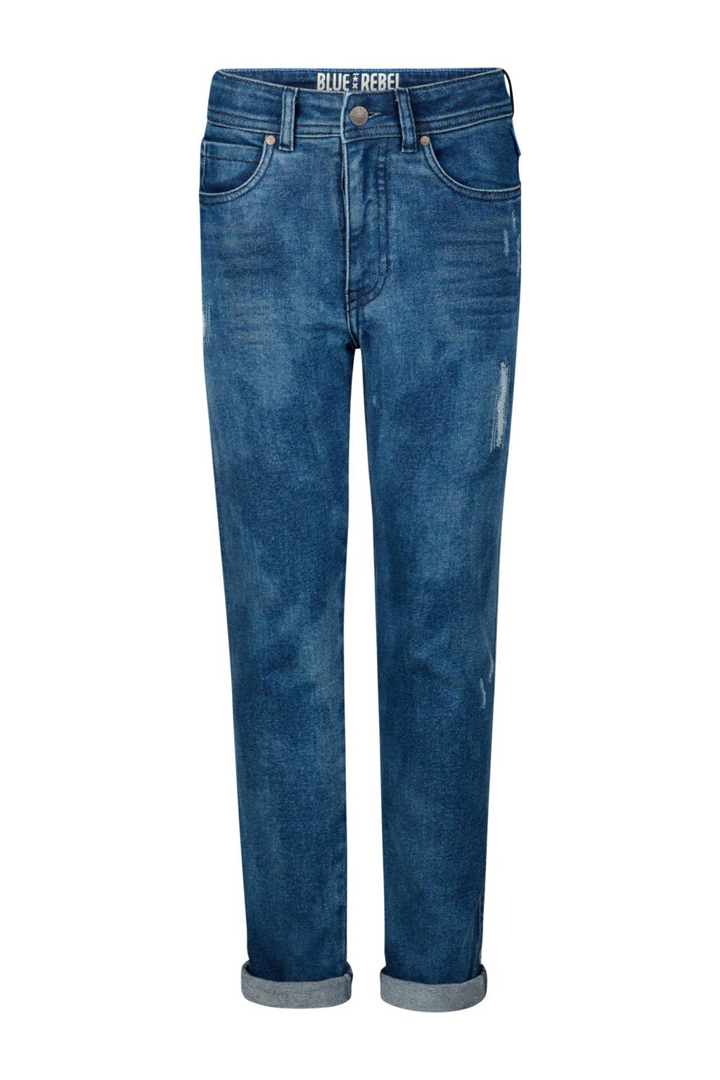 Blue Rebel tapered fit jeans Karter denim medium used