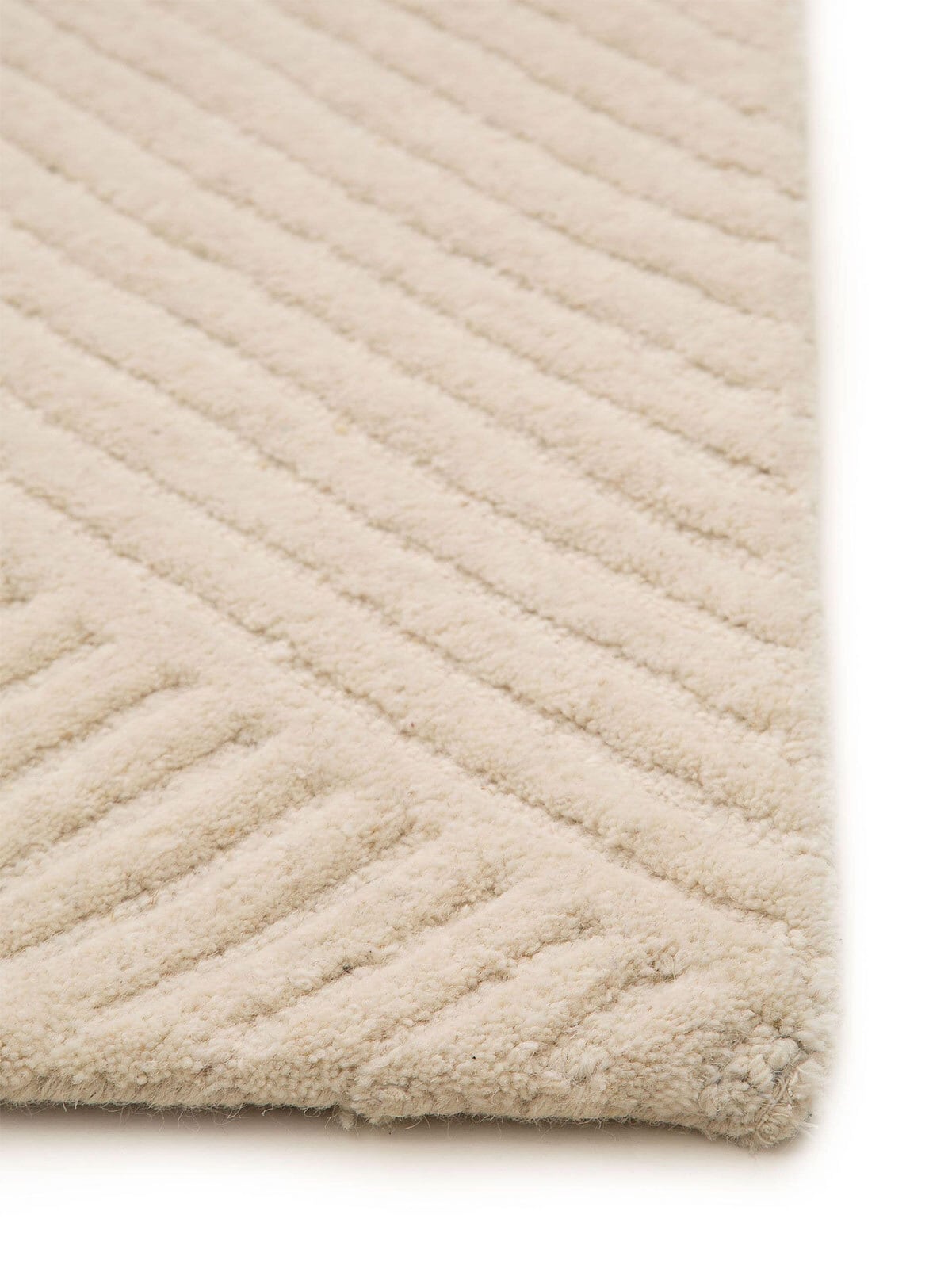 benuta pure Wollteppich YANIS 160 x 230 cm ivory