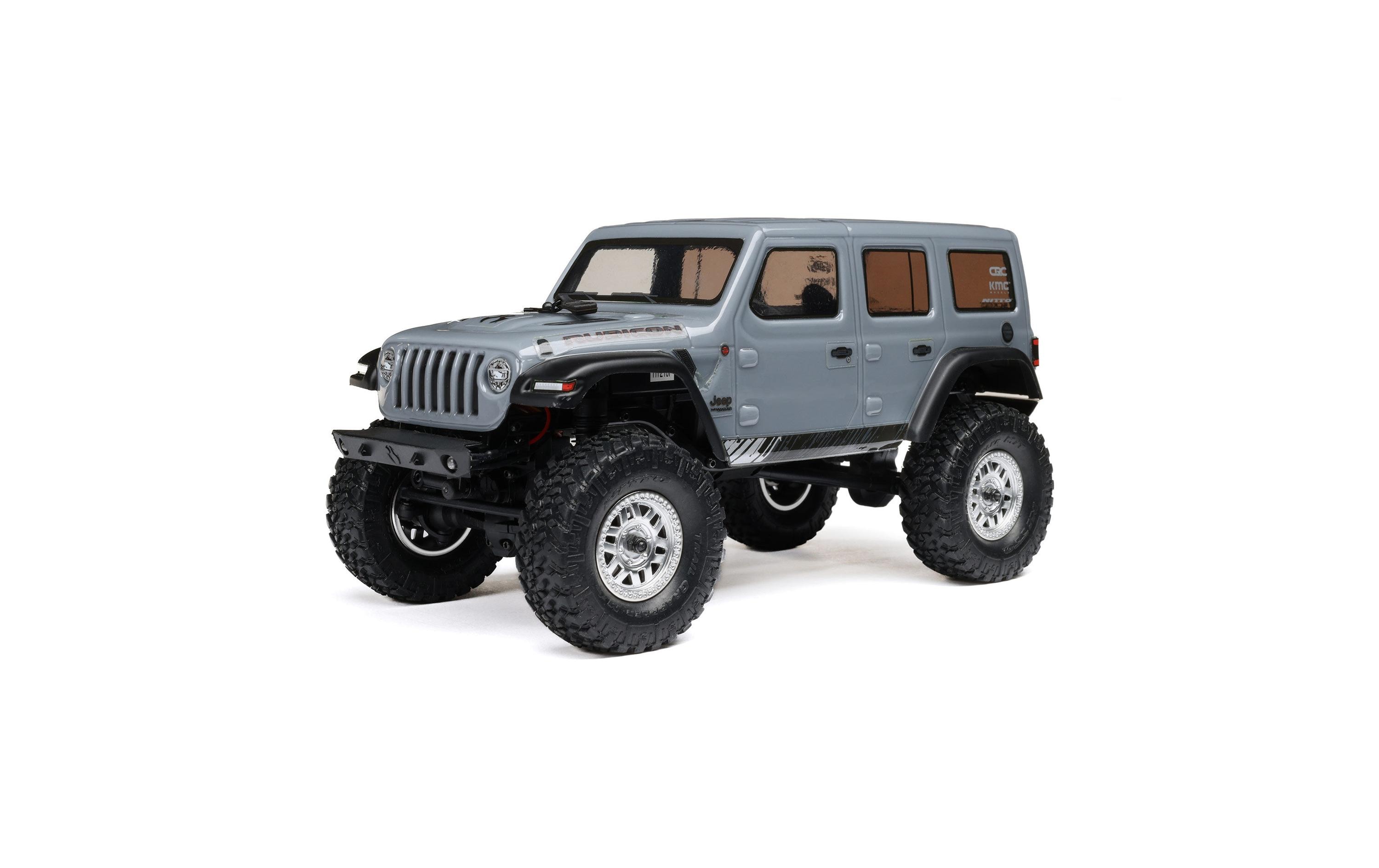 Scale Crawler SCX24 Jeep JLU Wrangler Grau, RTR, 1:24<br>4WD Mini Crawler im Massstab 1:24