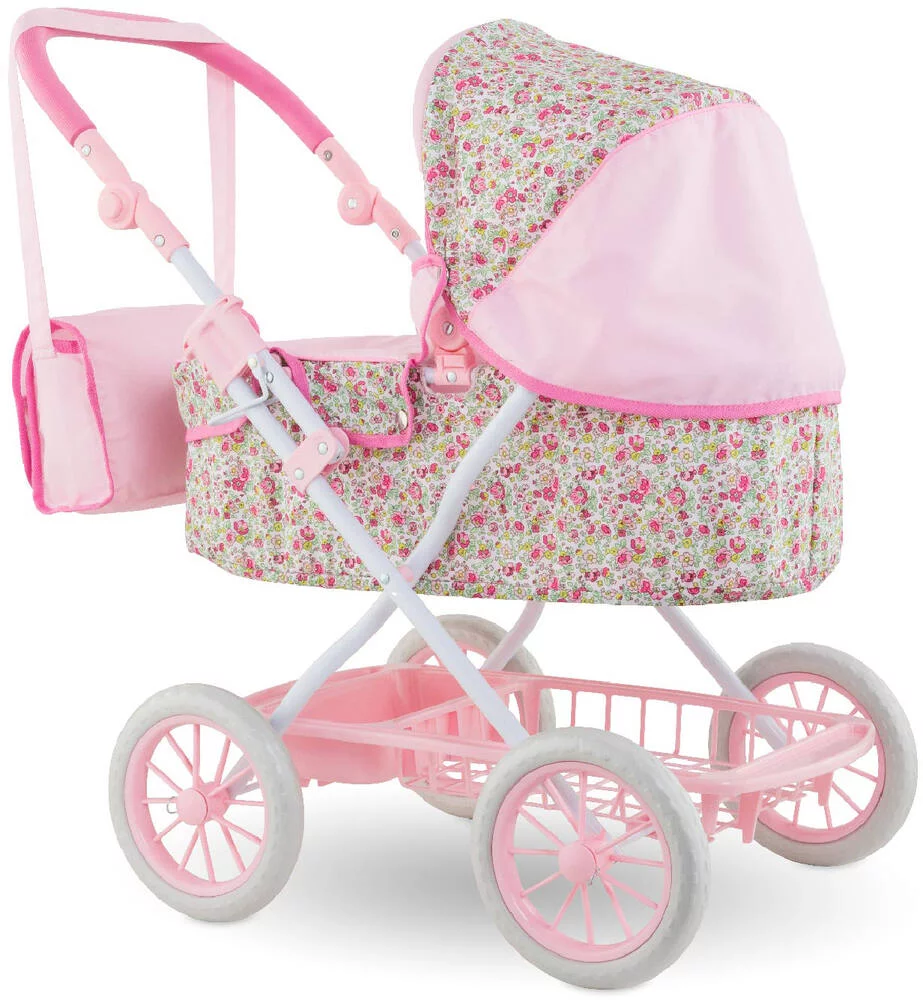 LANDAU FLEURI POUR POUPON 36, 42 ET 52 CM - COROLLE ACCESSOIRES