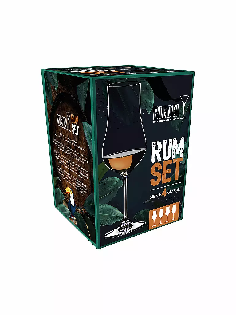 RIEDEL Rumglas 4er Set MIXING transparent
