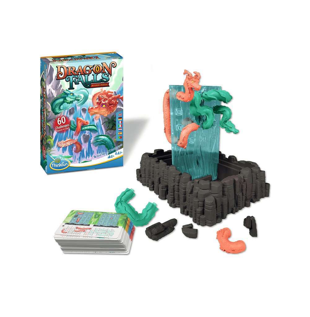 Thinkfun Spiel Dragon Falls 3D Logikspiel