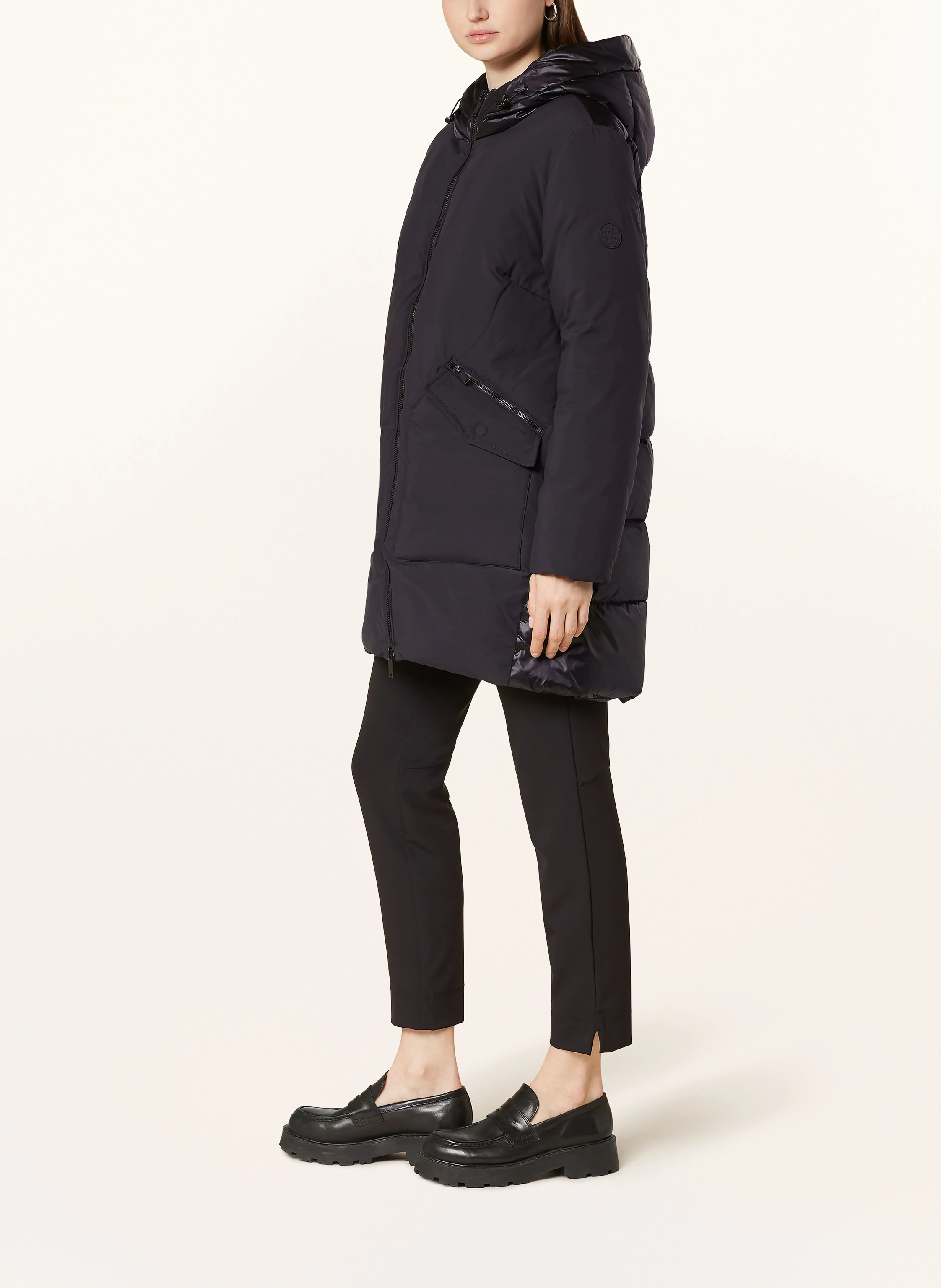 RINO & PELLE Steppmantel MARCIE im Materialmix