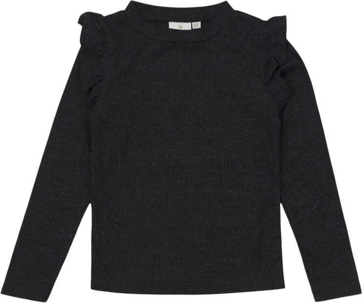 The New TNIngeborg L_S Tee Black beauty