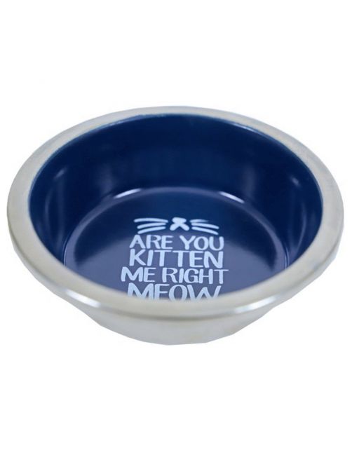 Homestyle Kat Eetbak Melamine Ø11 cm - Kattenvoerbak