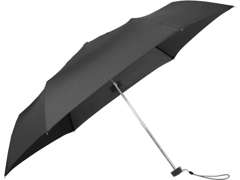 Samsonite Schirm Rain Pro Ultra Mini Flat Schwarz Taschenschirm
