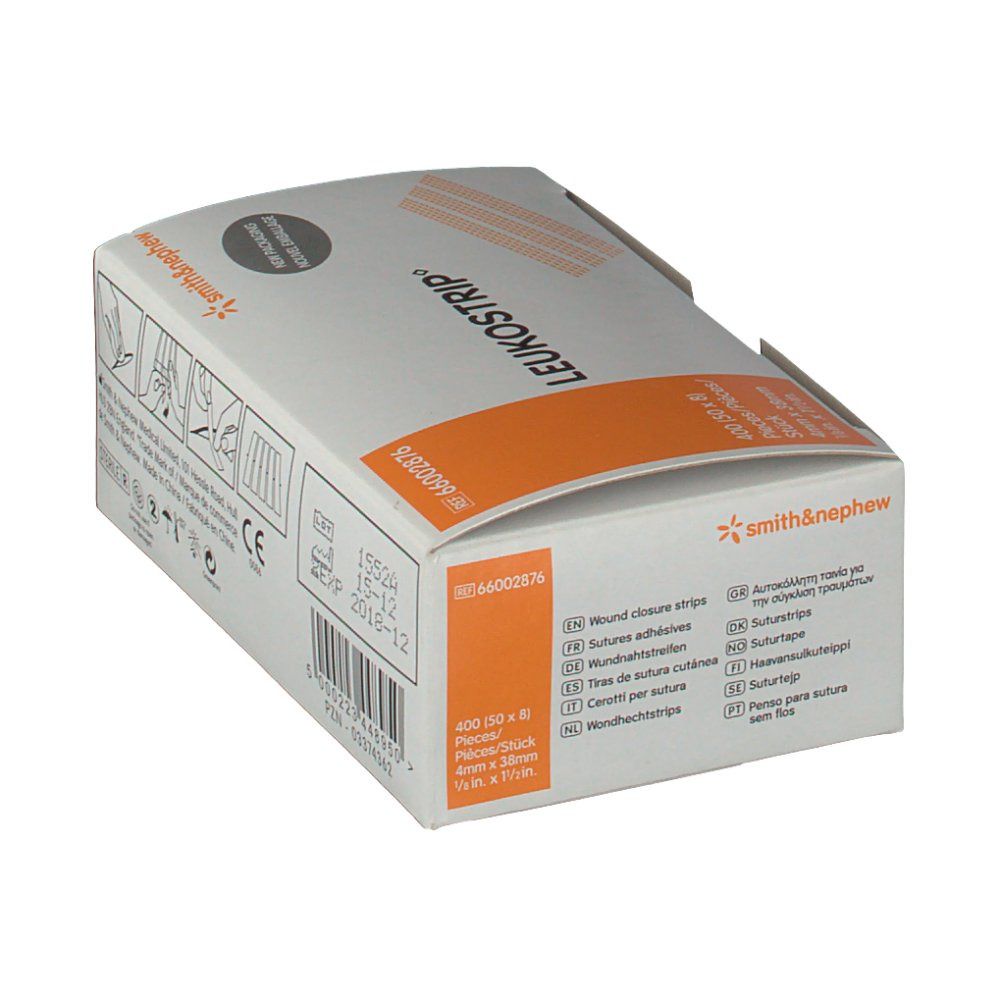 LEUKOSTRIP Nahtmaterialbox Wundnahtstreifen 4 mm x 38 mm