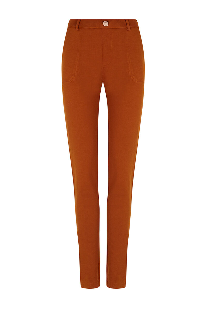 Calça tipo legging - Camel