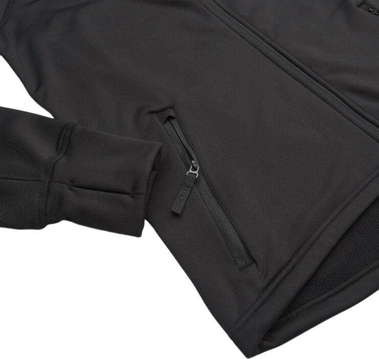 MCKINLEY Birch Stretch Fleece Hættetrøje Sort
