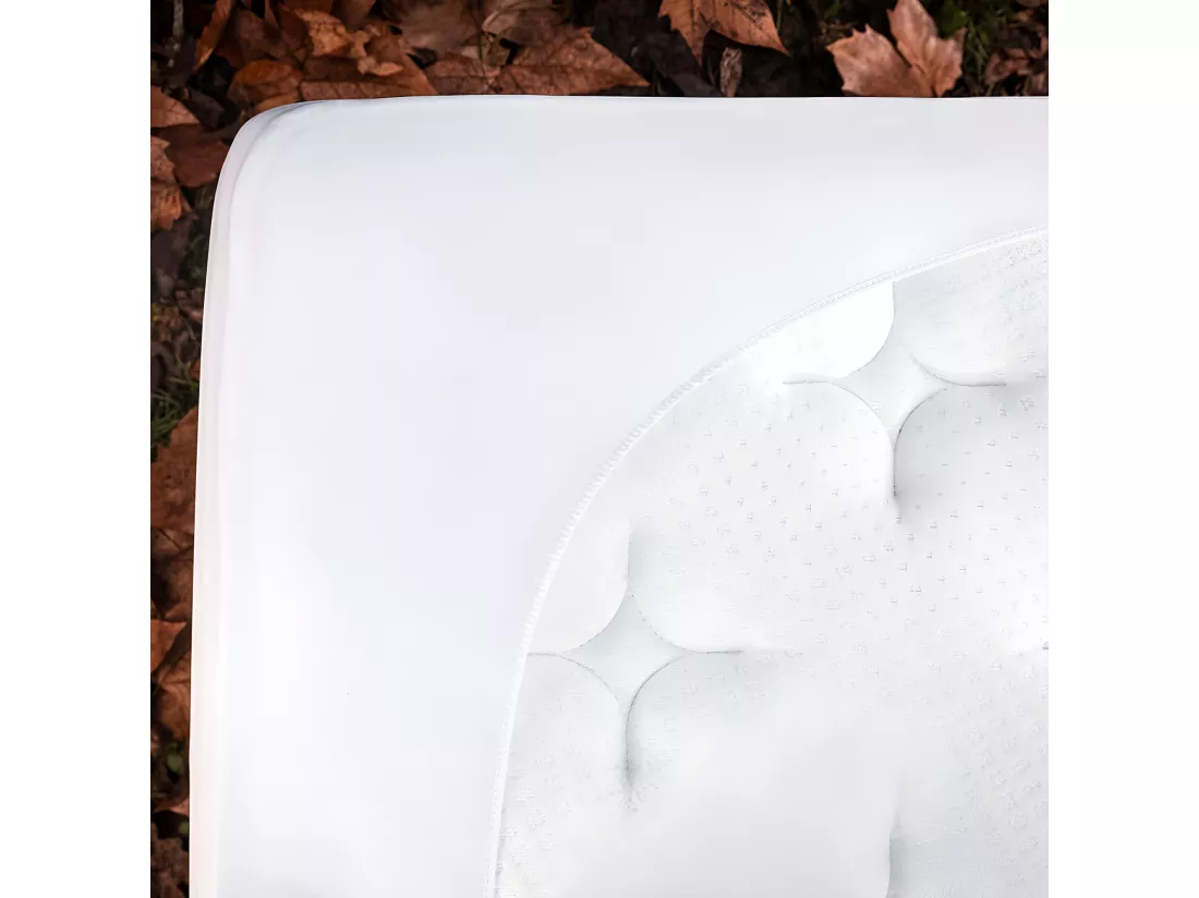 BELLECOUR LITERIE | Alèse B-SENSIBLE Blanc 90x190 cm | Impermeable & Anti-acariens