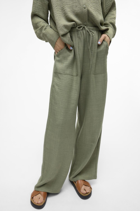 Vero Moda groene dames broek