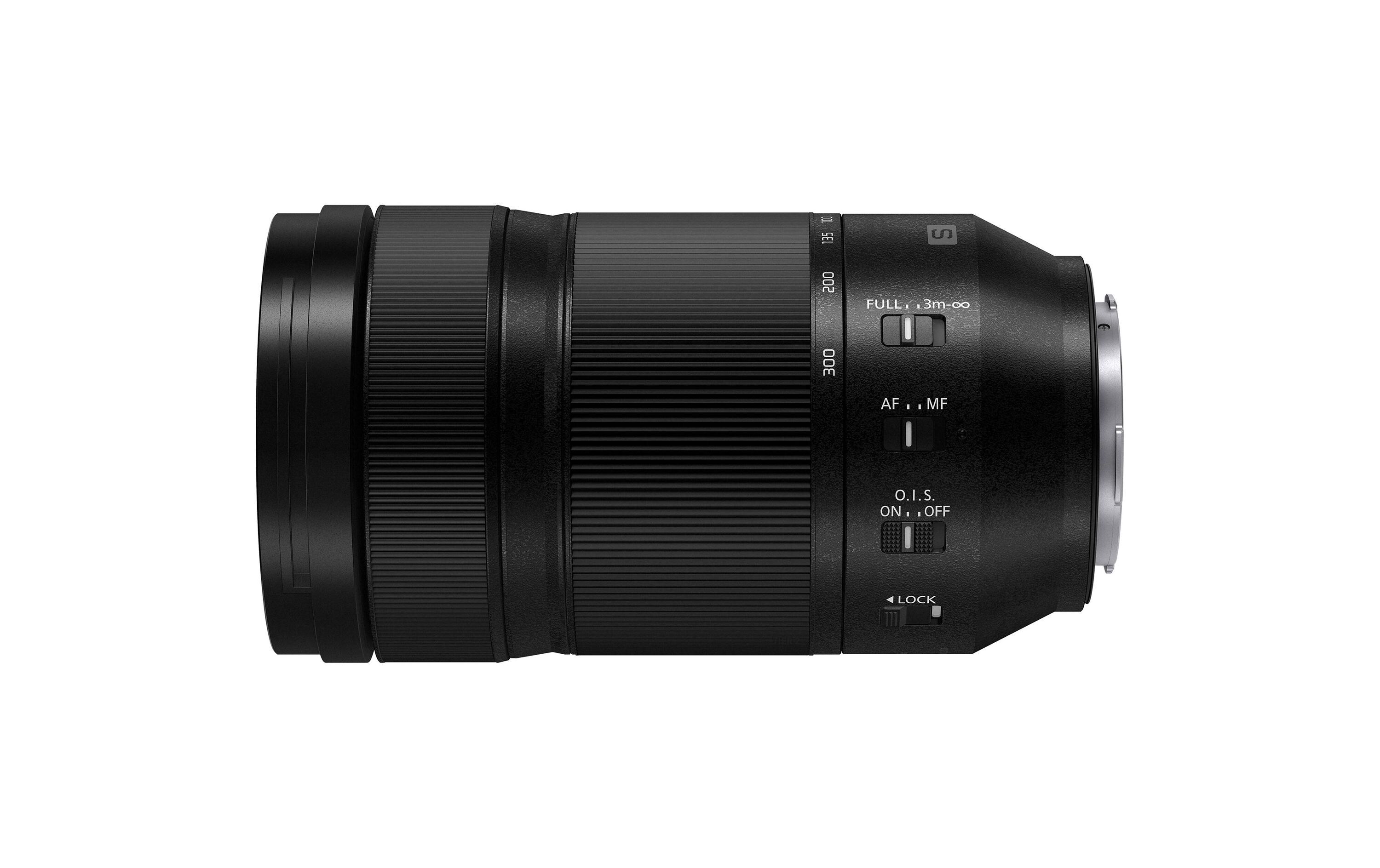 Zoomobjektiv Lumix S 70-300mm F/4.5-5.6 MACRO O.I.S. L-Mount<br>Kompaktes Telezoomobjektiv mit Makrofunktion