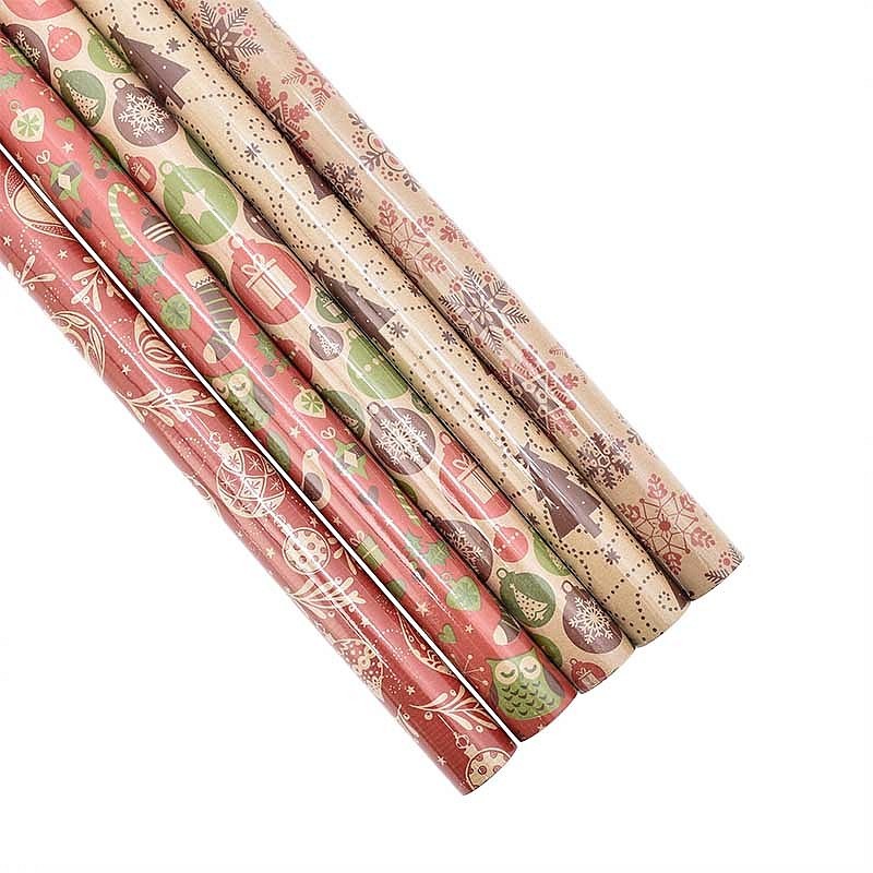 Papier 'Kraft Noël'