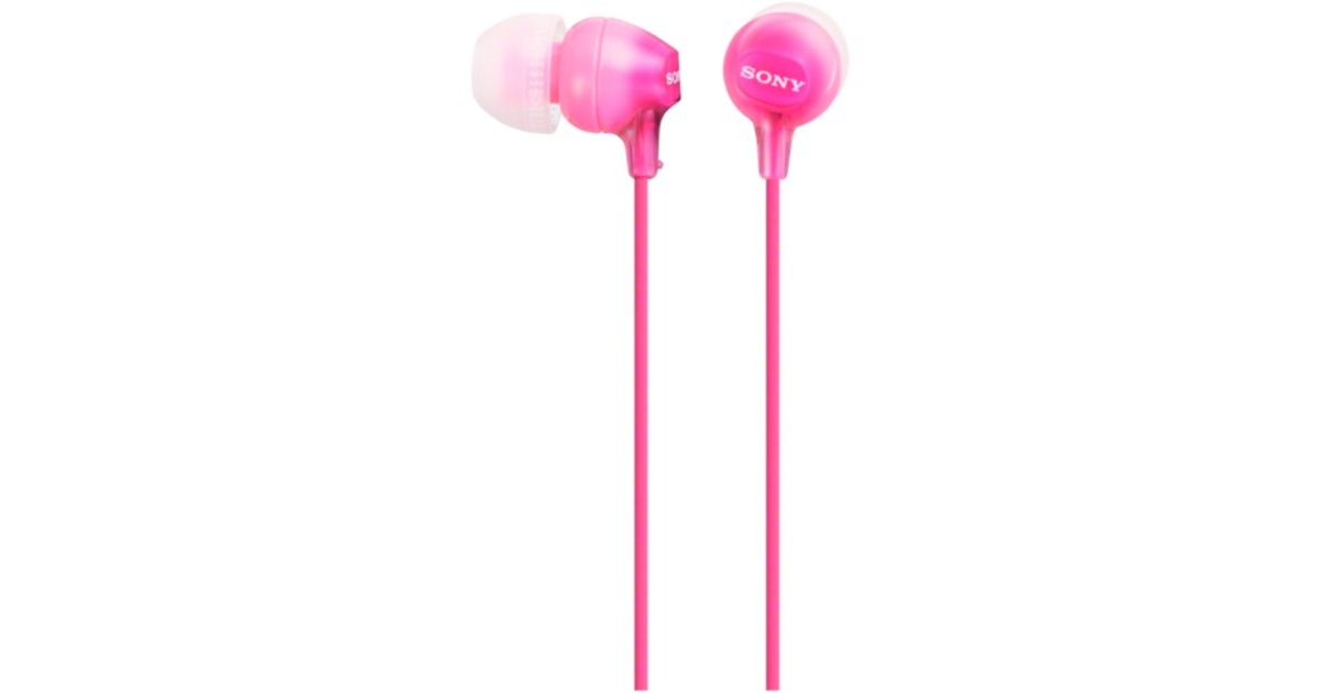 SonyMDR-EX15APPI in-ear oortjes  (Pink)