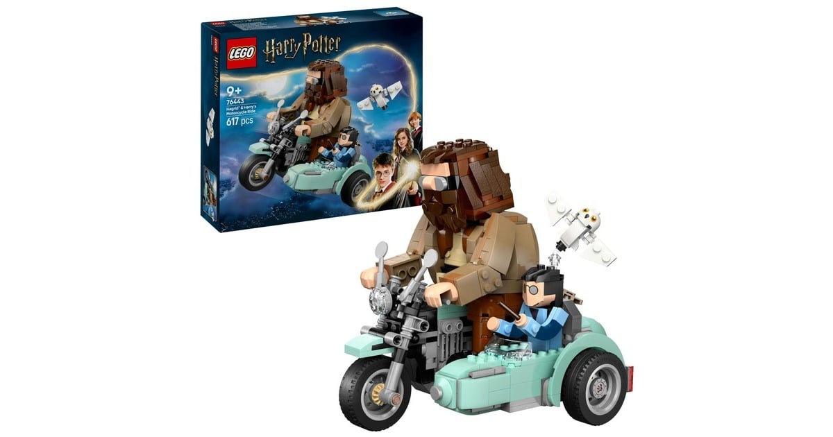 LEGOHarry Potter - Hagrid en Harry's rit op de motor Constructiespeelgoed  (76443)