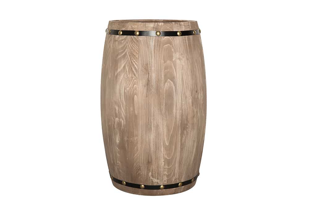 Authentisches Weinregal BODEGA 65cm natur Pinie Weinfass Shabby Chic