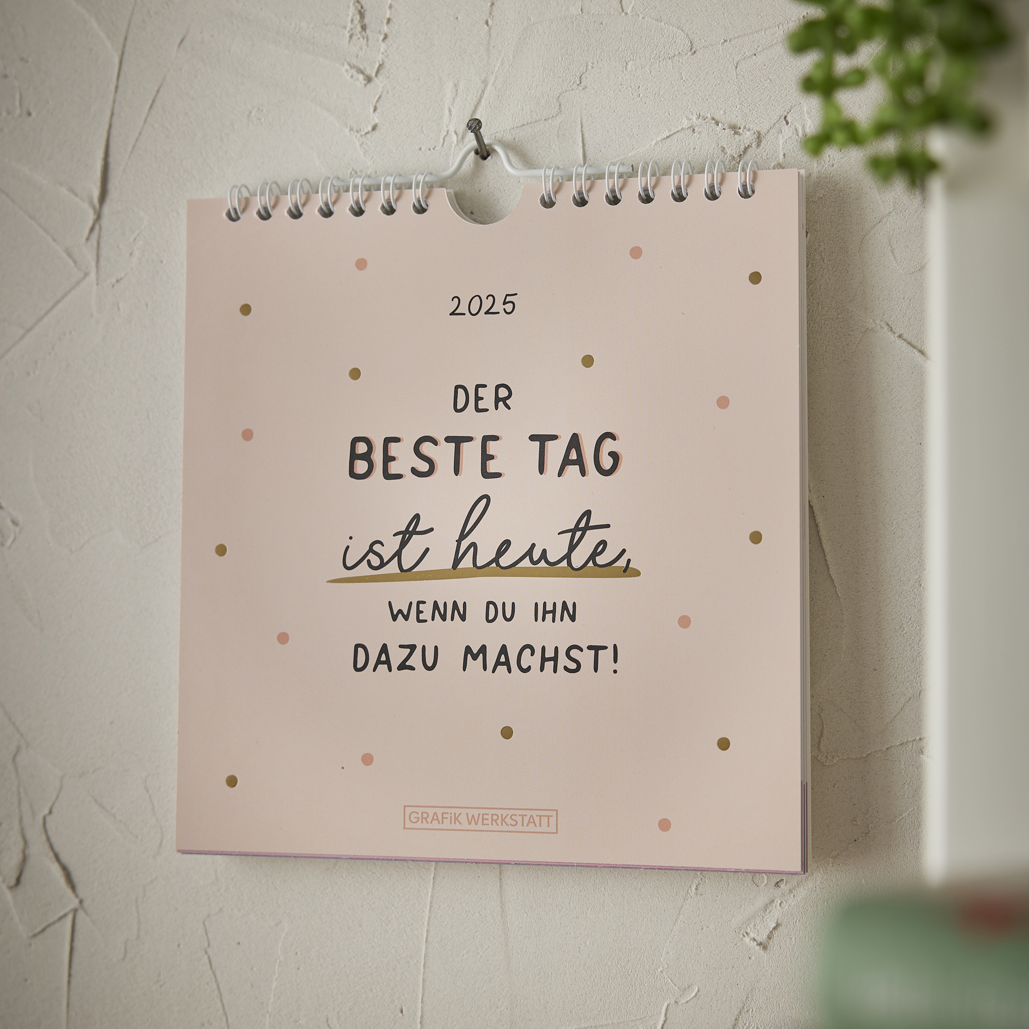 Postkarten Kalender, 2025, Der beste Tag