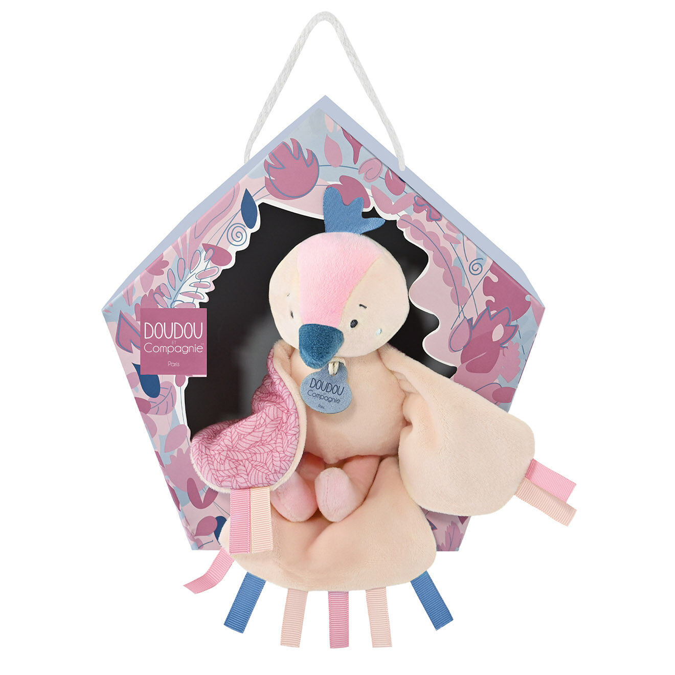 Doudou et Compagnie Doudou Cui-Cui Rose (Avec Son) violet
