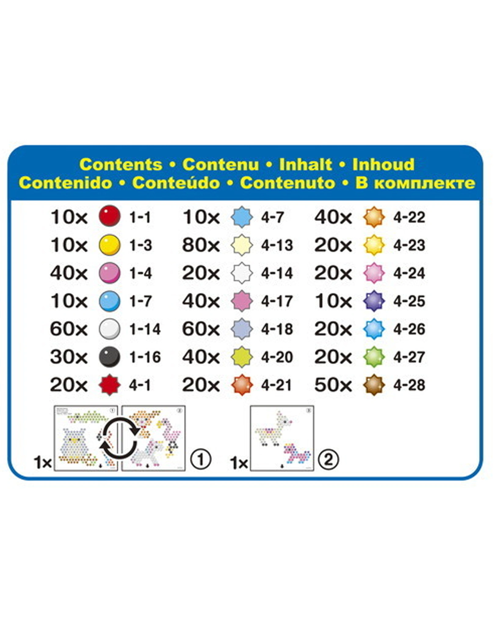 Kreativspiel AQUABEADS (31602) STERNPERLEN - TIERE