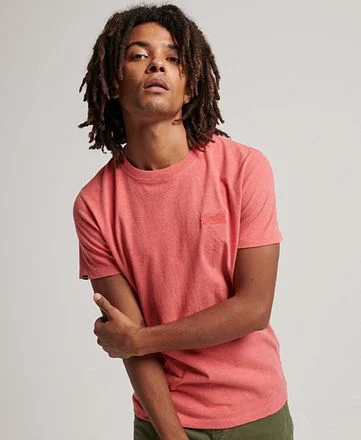 Superdry Classic T-Shirt Melange Roze M1011245A-9VS kopen