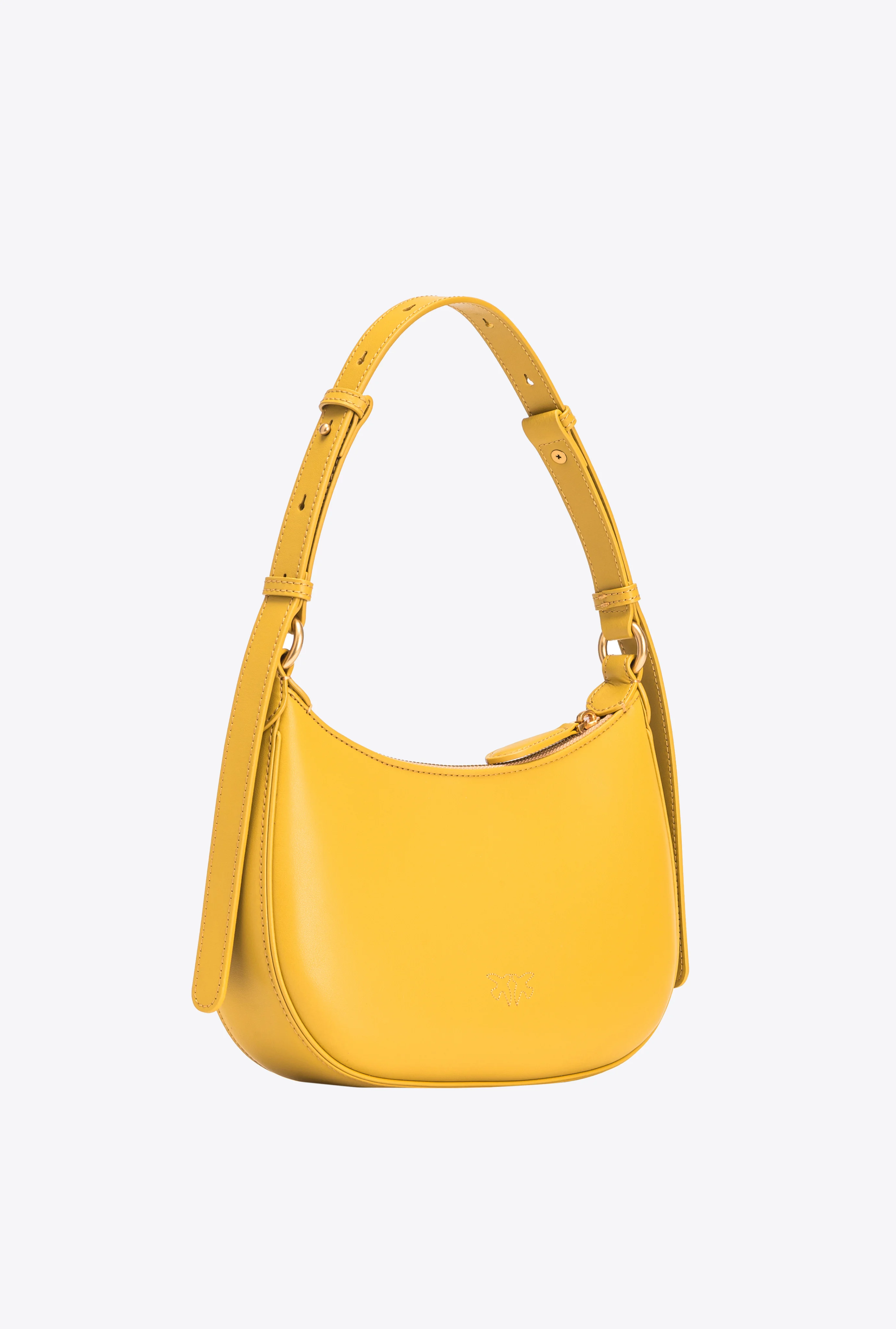 Mini love bag half moon simply | Jaune