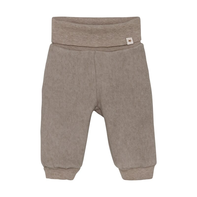 Pants Cotton Fleece Savannah Melange - Huttelihut - Rumpetroll