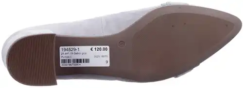 21.441.19 Gabor lichtgrijs - maat 9.5 pump lichtgrijs - maat 9.5 Calandschoen
