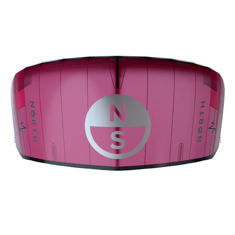 AILE DE KITESURF NORTH PULSE 2024 RUBINED RED