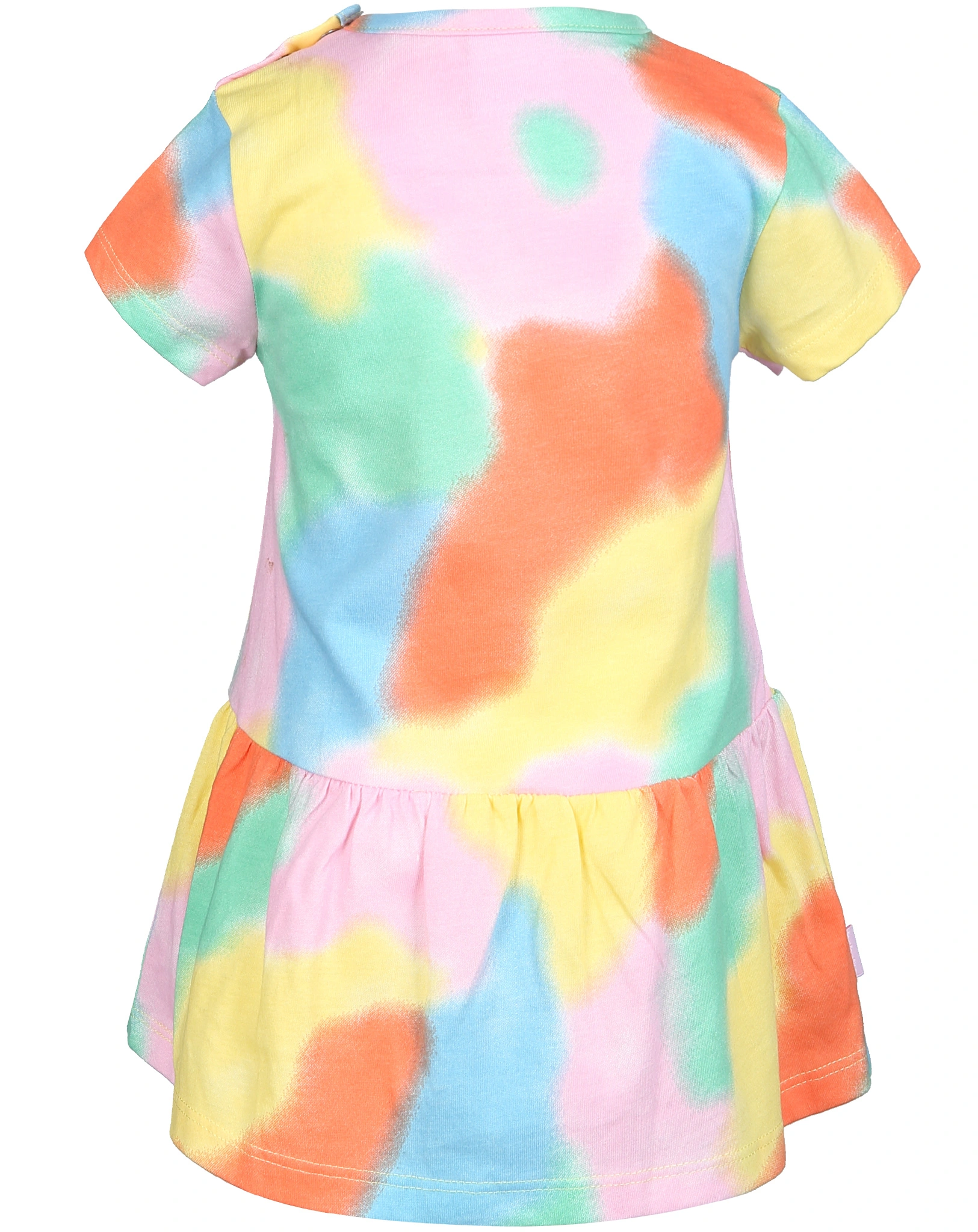 Kurzarmkleid PEACE LOVE in bunt