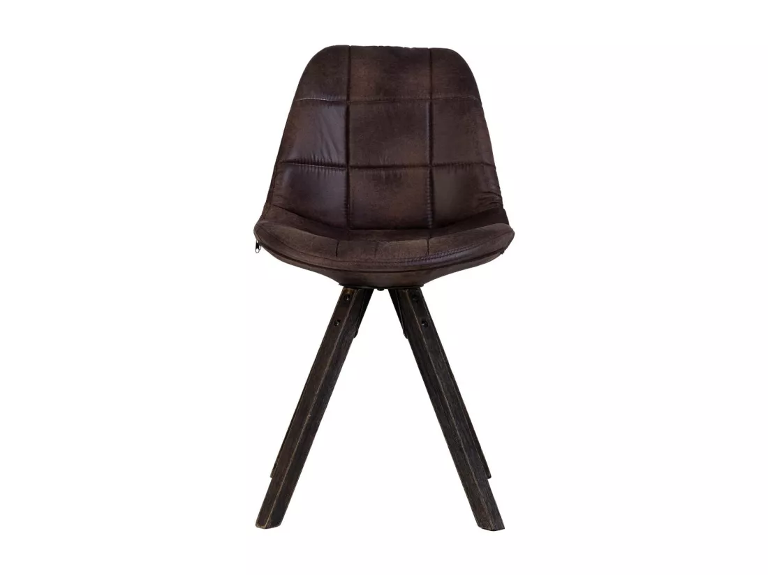 Chaise en bois rembourrée 48x44x84h cm