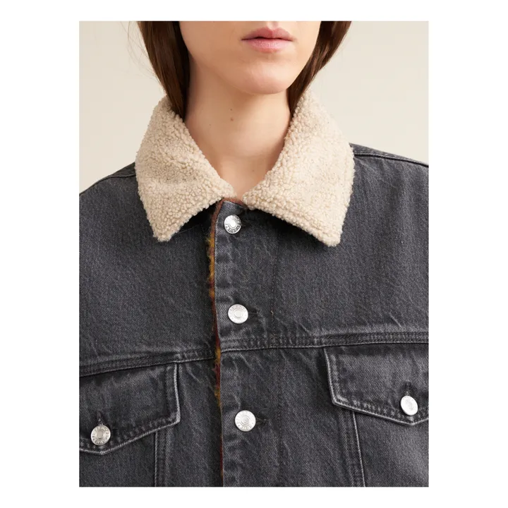 Bellerose Veste Ponca Coton Bio - Collection Femme | Used Black