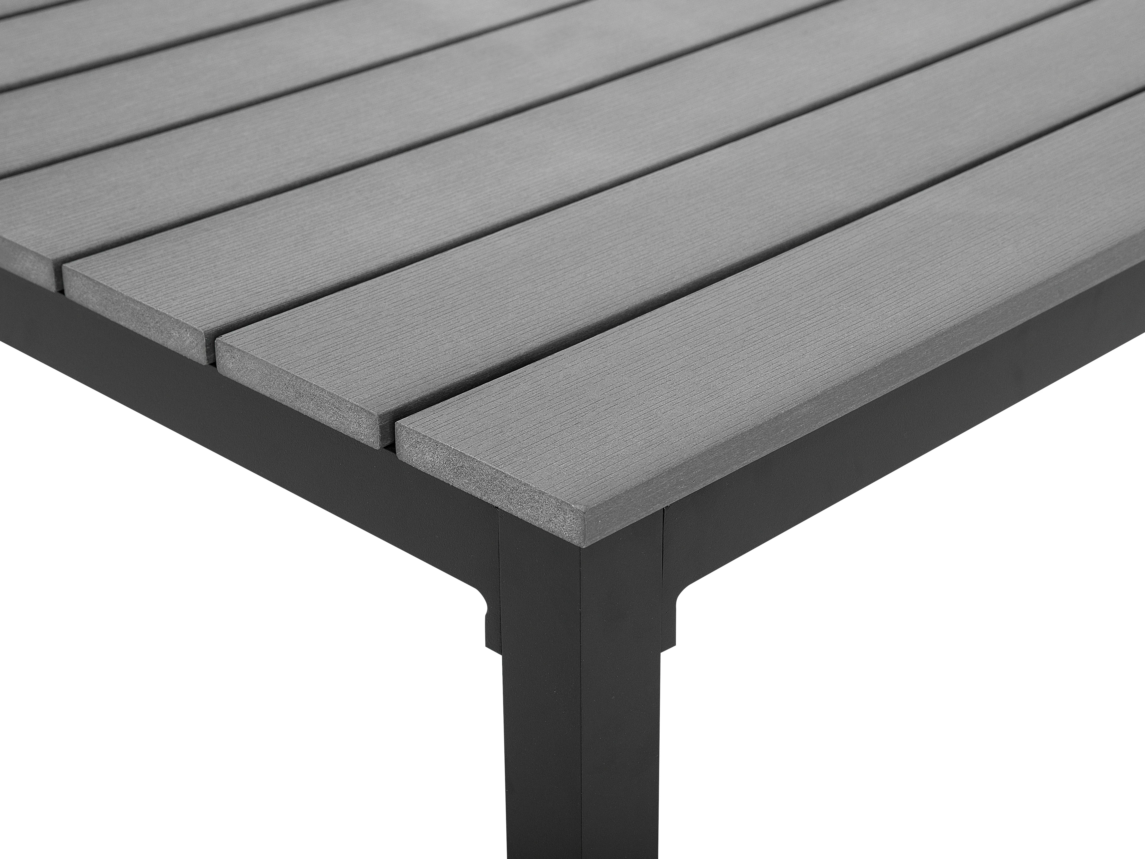 Tuin eettafel PRATO 95 cm 95 cm Grijs