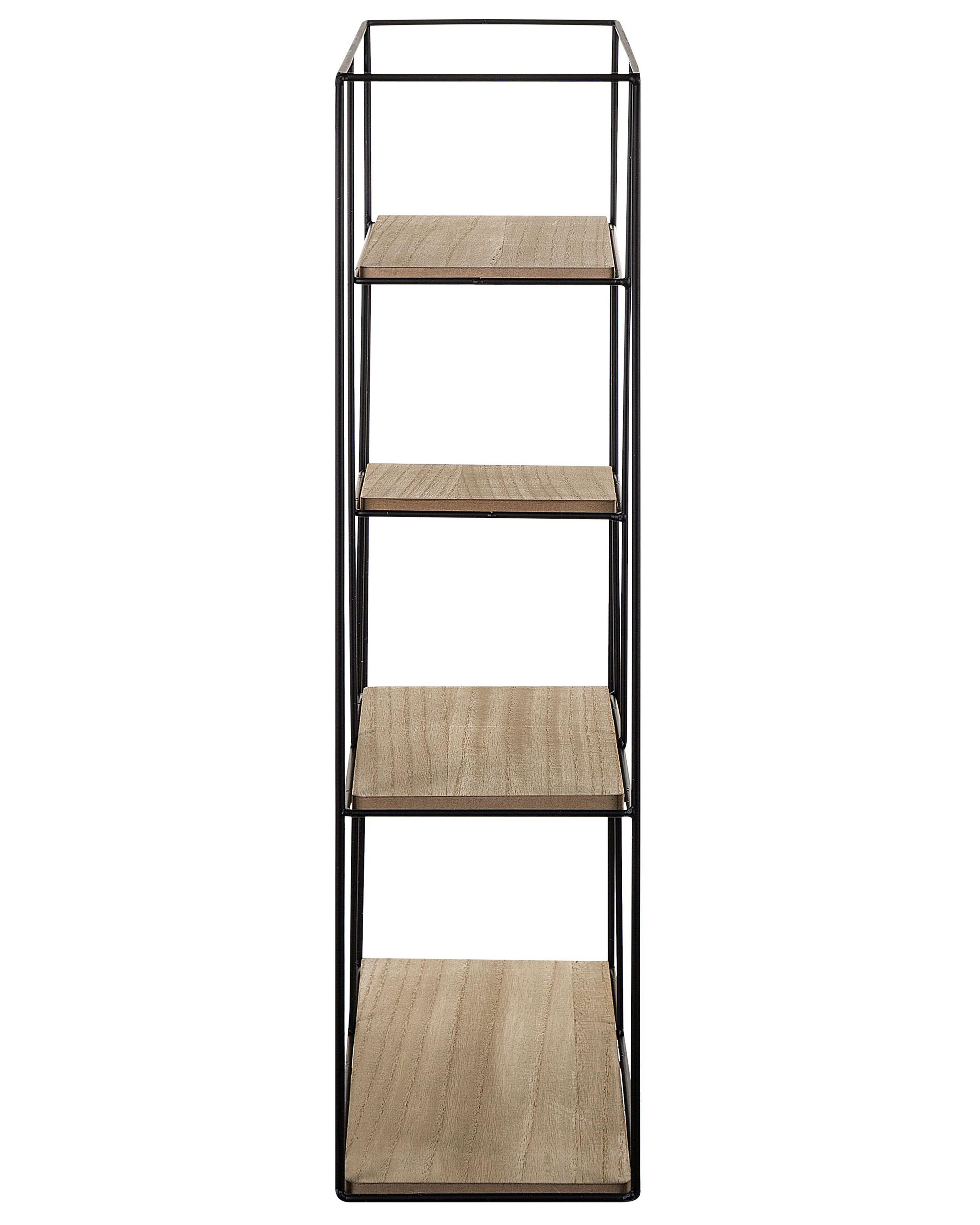 Wandplank LAUREL Zwart